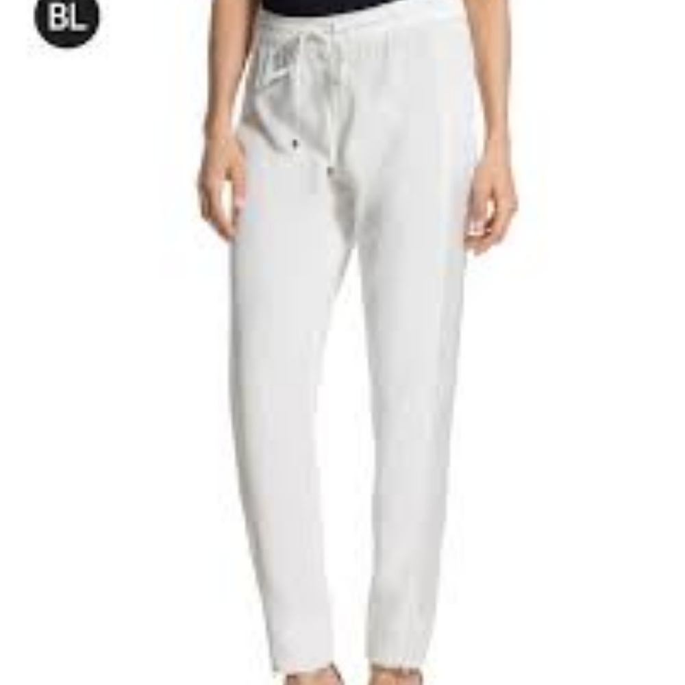 NWT WHITE MATTE AND SHINE PANTS BY CHICOS, SZ 3